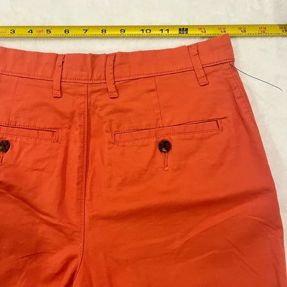 Goodfellow & Co Men’s 28 Every Wear Cotton Shorts - 7" Inseam - Orange - Picture 6 of 8